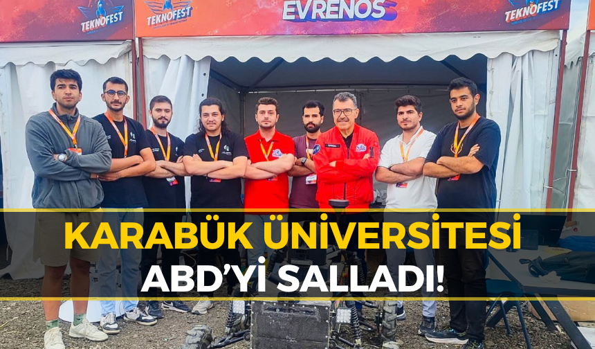 Karabüklü Gençlerin Geliştirdiği O Araç ABD’de Ses Getirdi!