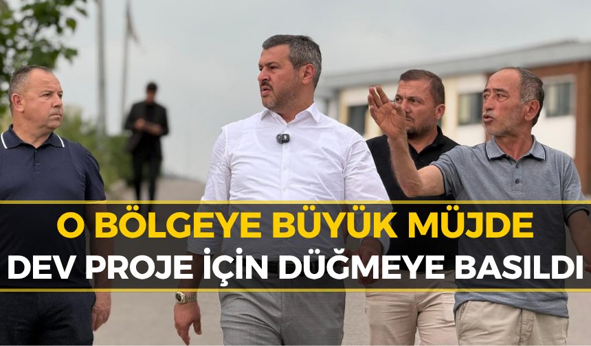 Başkan Çetinkaya Yeni Projenin Müjdesini Verdi!