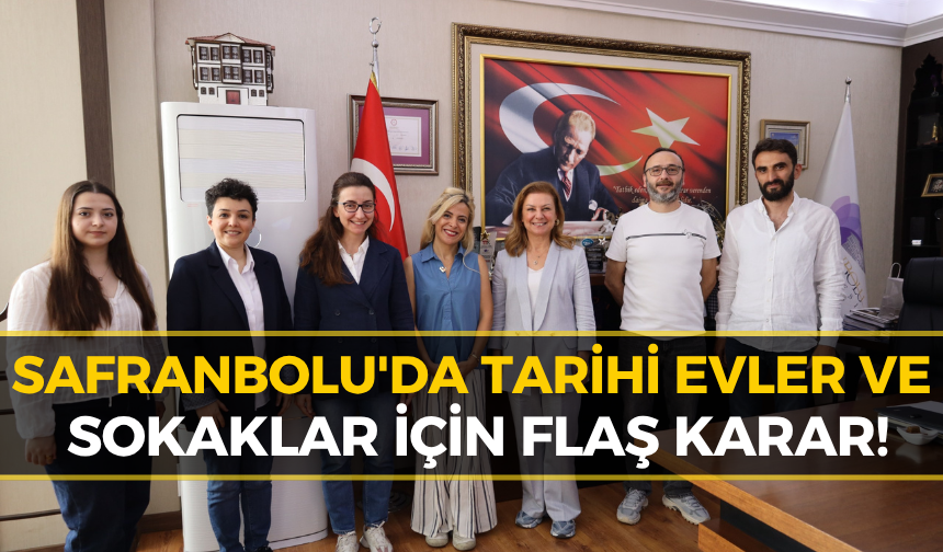Safranbolu'da Dev Proje İçin Düğmeye Basıldı!