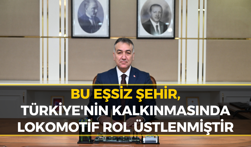 Vali Çağatay’dan Karabük’ün İl Oluşunun 31. Yıl Dönümü Mesajı