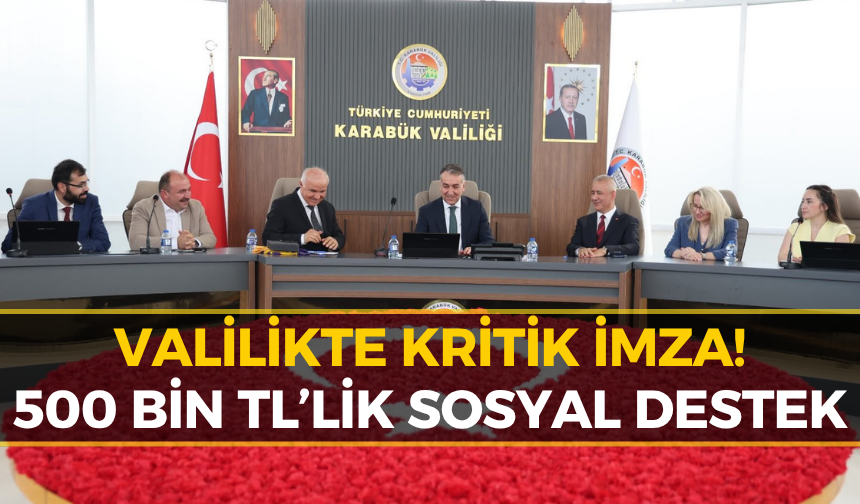 Karabük’te Dikkat Çeken Proje: Kadın ve Çocuklara 500 Bin TL Destek!