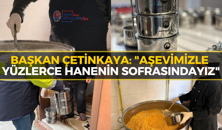 Karabük Belediyesinden Aşevi ve Sosyal Yardım Çalışması
