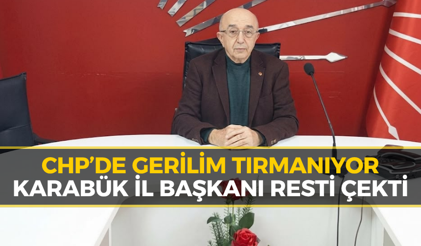 Karabük CHP İl Başkanı Yaşar, Kılıçdaroğlu'nun O Kararına Ateş Püskürdü