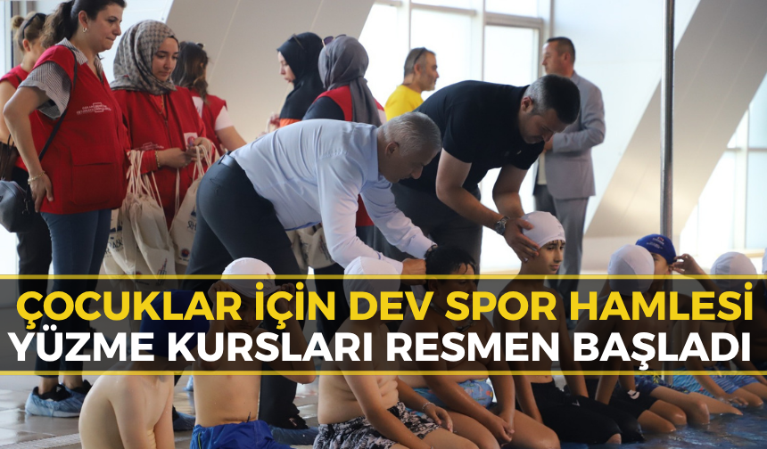 Karabük’te Çocuklar İçin Dev Adım: "Yüzme Bilmeyen Kalmasın" Projesi Başladı