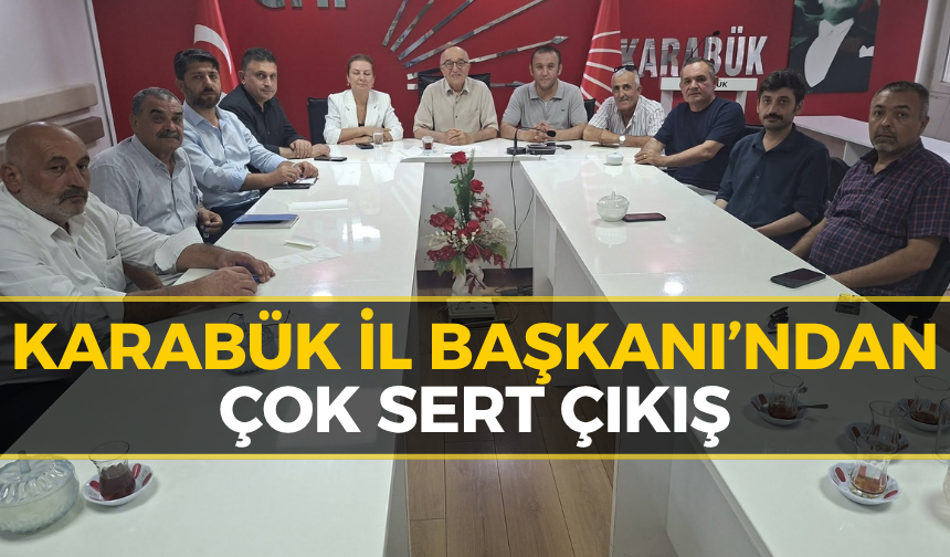 CHP’de Gerilim Büyüyor! Karabük’ten Kılıçdaroğlu Yönetimine Rest