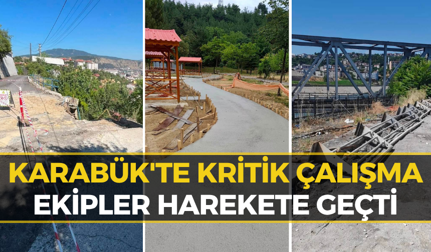Karabük Belediyesi Düğmeye Bastı! O Noktalarda Çalışma Başlatıldı