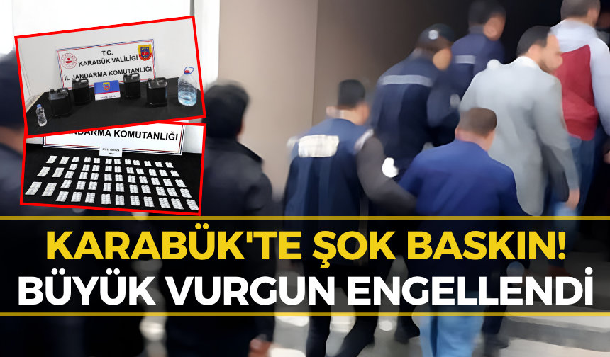 Karabük'te Jandarma O Adreslere Baskın Yaptı: Yüzlercesi Ele Geçirildi