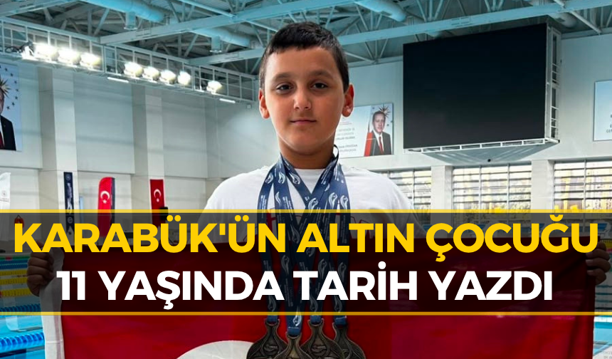 11 Yaşında Dünya Zirvesine Çıktı! Karabüklü Sporcudan Tarihi Zafer