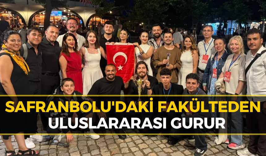 KBÜ Öğrencileri Bulgaristan’daki Festivalden Çifte Ödülle Döndü