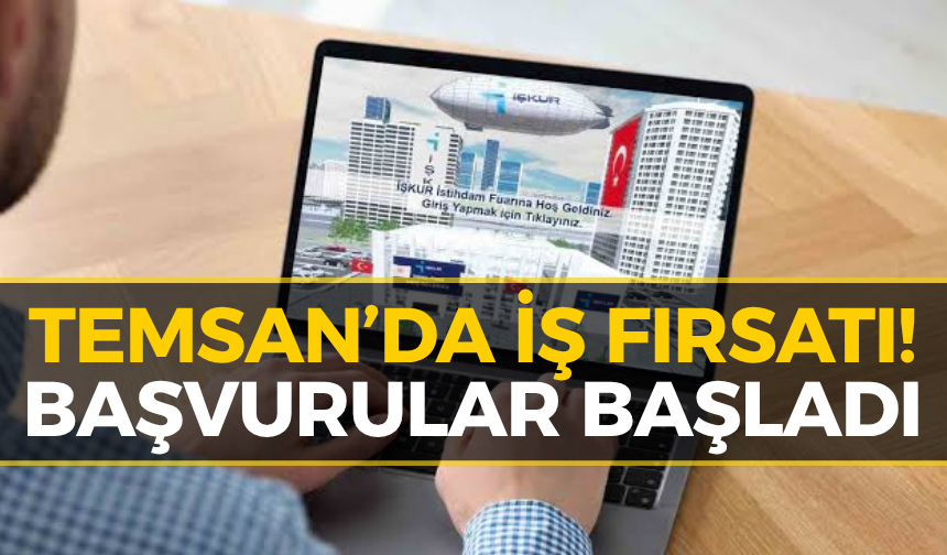 TEMSAN Personel Alımı Başladı: Şartlar Belli Oldu