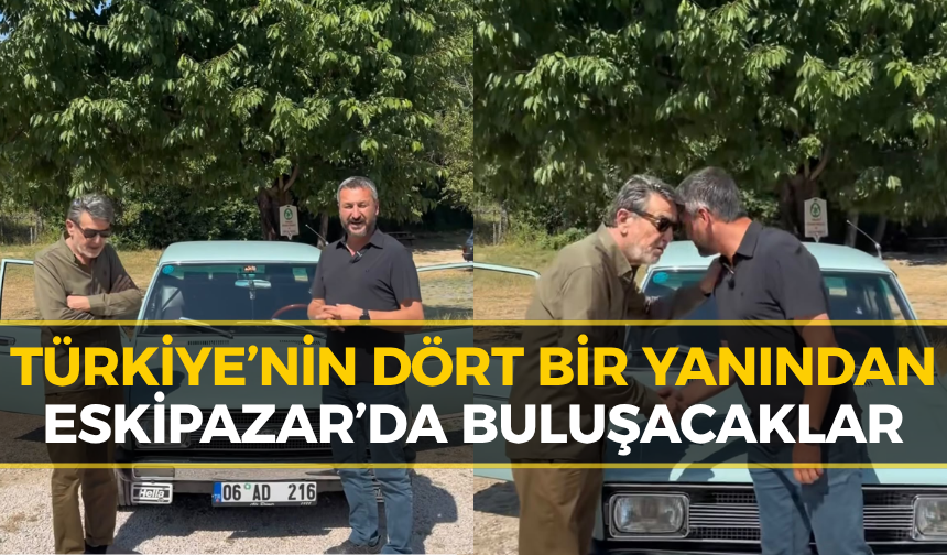 Yüzlerce Klasik Araç Eskipazar İçin Yola Çıkacak
