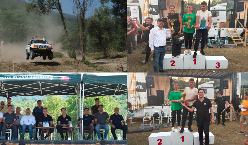 Yenice Off-Road Festivali'nde Adrenalin Tavan Yaptı!