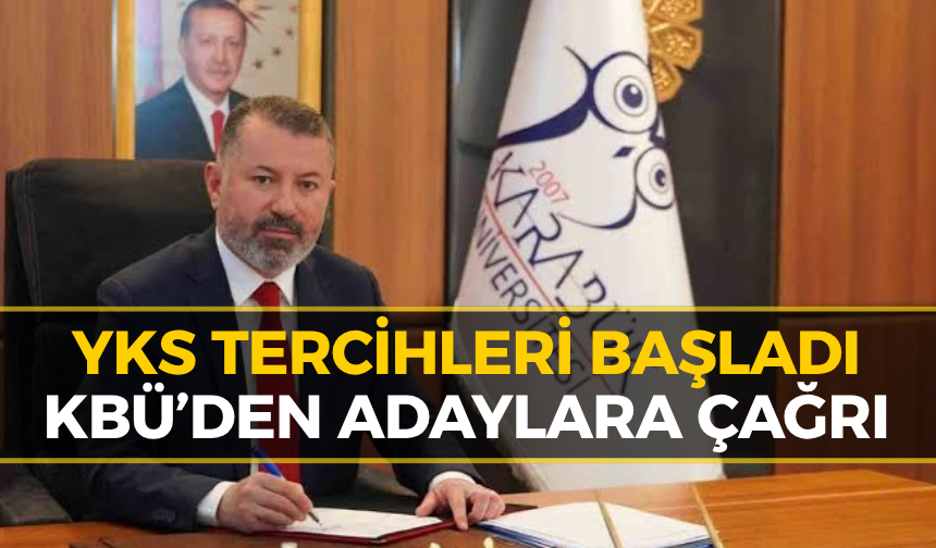 Rektör Kırışık’tan Tercih Döneminde Dikkat Çeken Mesaj