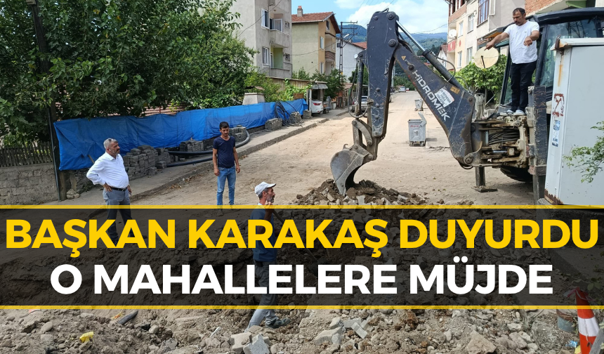 Yenice’de O İki Mahalle İçin Kritik Gelişme! Yeni Dönem Başladı