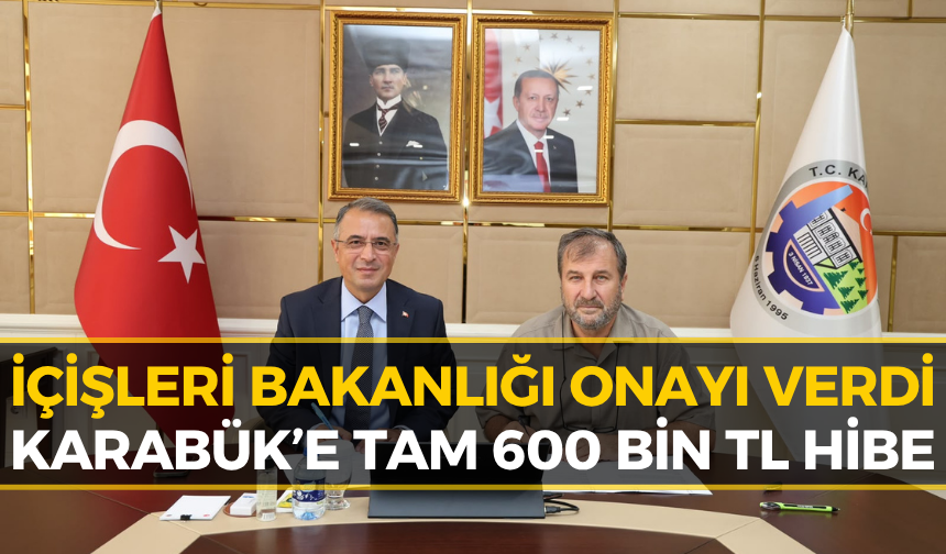 Karabük’e 600 Bin TL’lik Dev Destek! O Proje İçin İmzalar Atıldı