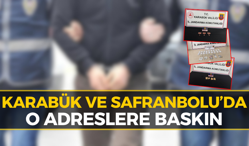 Karabük'te Jandarmadan Kaçamadılar! O Detay Herkesi Şoke Etti