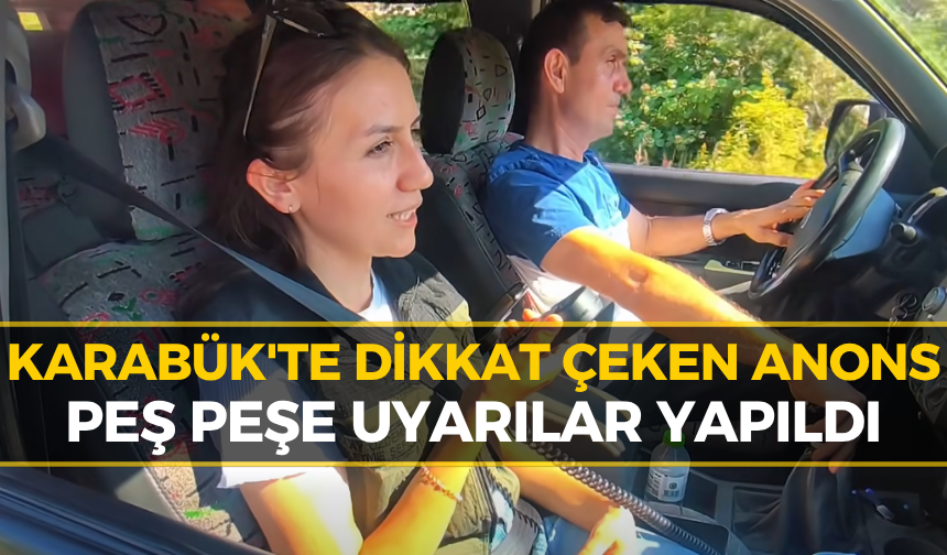 Karabük'te Yetkililer Harekete Geçti! Duyan Dikkat Kesildi
