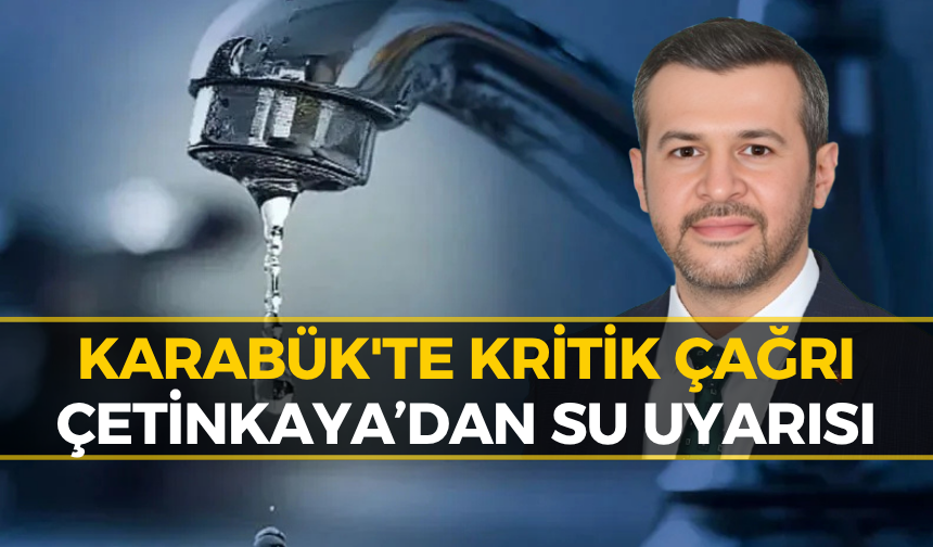 Karabük'te Su İçin Alarm Verildi! Belediye Açıklama Yaptı...