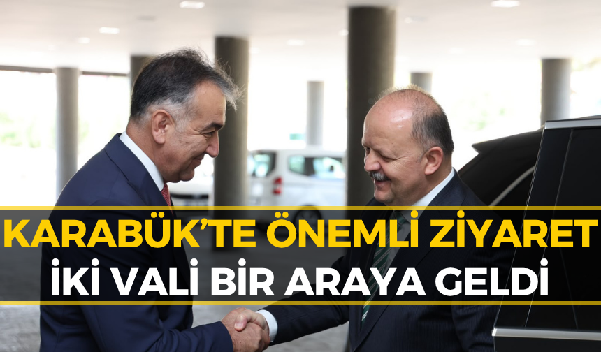 Vali Çağatay, Kastamonu Valisi Meftun Dallı'yı Ağırladı