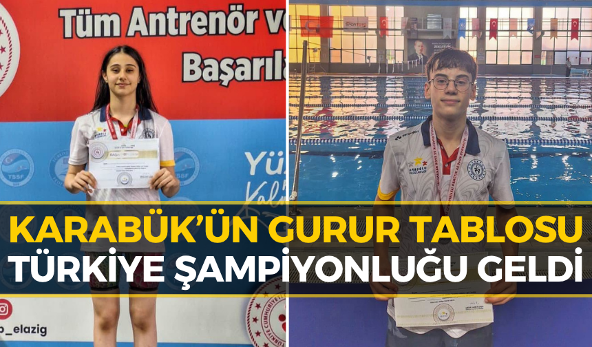 Karabük’ten Türkiye Şampiyonluğu! Genç Sporcu Zirveye Çıktı