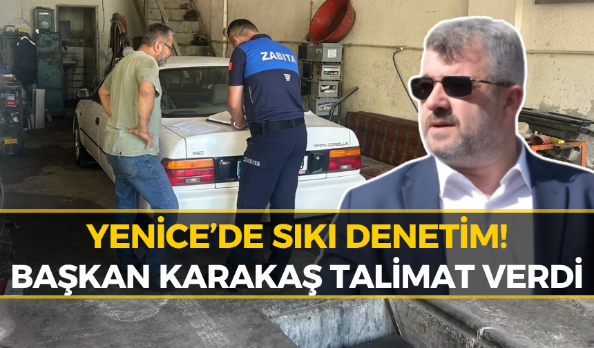 Yenice’de Zabıta Ekipleri Sahaya İndi! Esnaf Tek Tek Uyarıldı