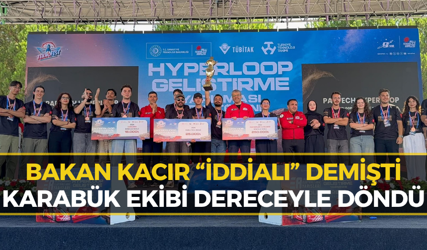 Karabük Üniversitesi Ekibi TEKNOFEST 2026’da Türkiye İkincisi Oldu