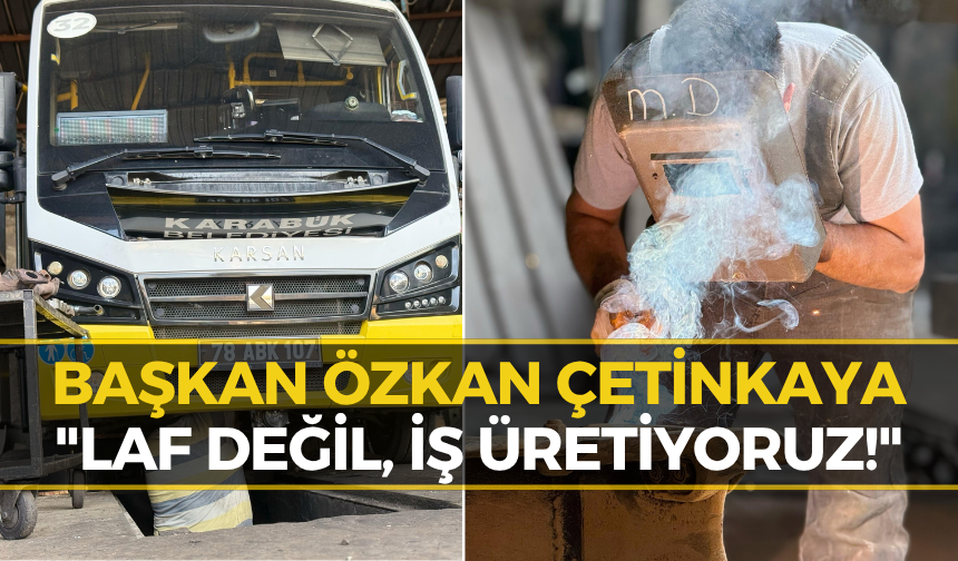 Karabük’te Belediyenin Atölyeleri Gündemde! Bakın Neler Üretiliyor