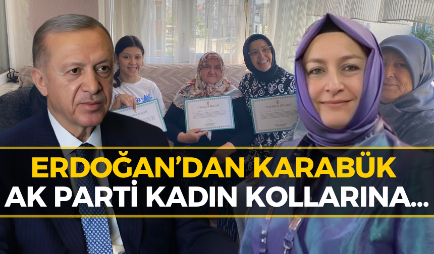 Karabük’te Hülya Uluçay’dan Ziyaret: Erdoğan'dan Özel Belge...