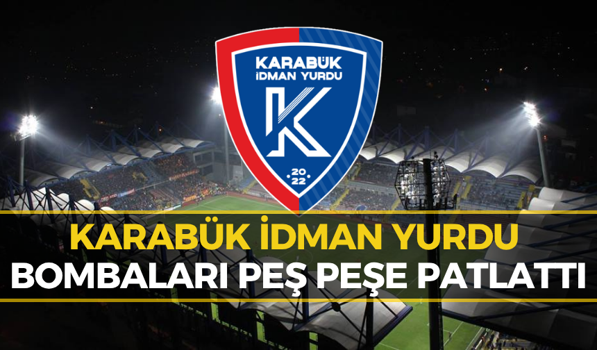Karabük İdman Yurdu Transfer Tahtasını Açtı: 28 Futbolcu İmzayı Attı