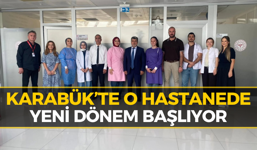 Karabük’te O Hastaneye Uzmanlık Yetkisi! İki Branş Belli Oldu