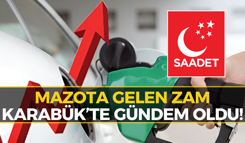 Karabük’te Akaryakıt Zammına Tepki: “Fatura Millete Kesiliyor”