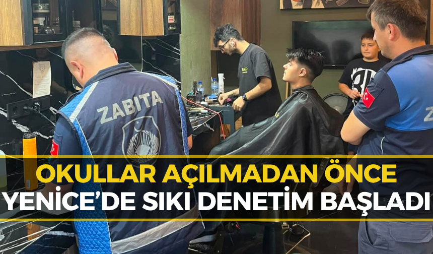 Yenice’de Denetimlerin Adresi Bu Kez Berber ve Kuaförler Oldu