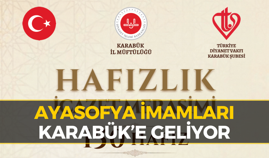 Karabük’te 150 Öğrencinin Hafızlık Heyecanı