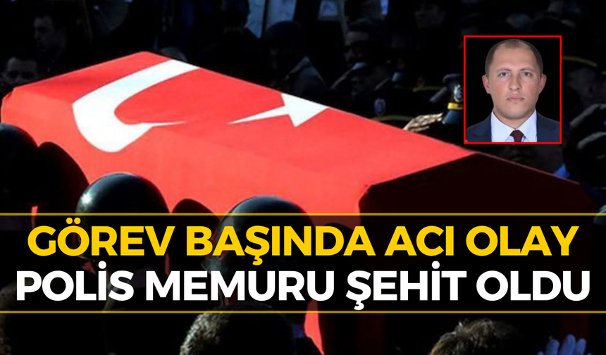 Karabük Emniyetinden Şehit Polis İçin Taziye Mesajı