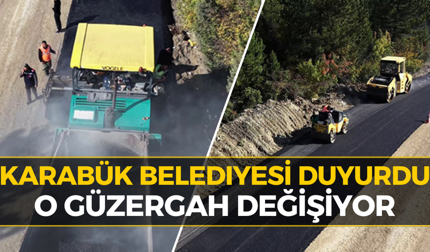 Karabük’te Yol Çalışması: İki Bölge Arasında Ulaşım Değişiyor