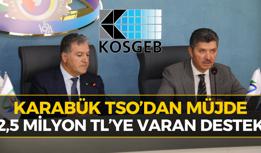 Karabük’te Girişimcilere 2,5 Milyon TL Destek Fırsatı!