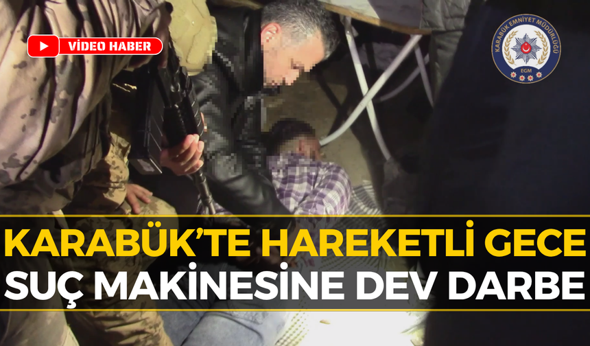 Karabük'te 27 Ayrı Suçtan Aranan Azılı Suçlu Böyle Yakalandı