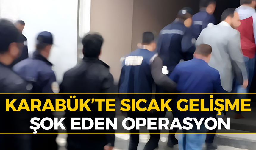 Karabük’te İki Ayrı Operasyon: Şüphe Üzerine Durduruldular...