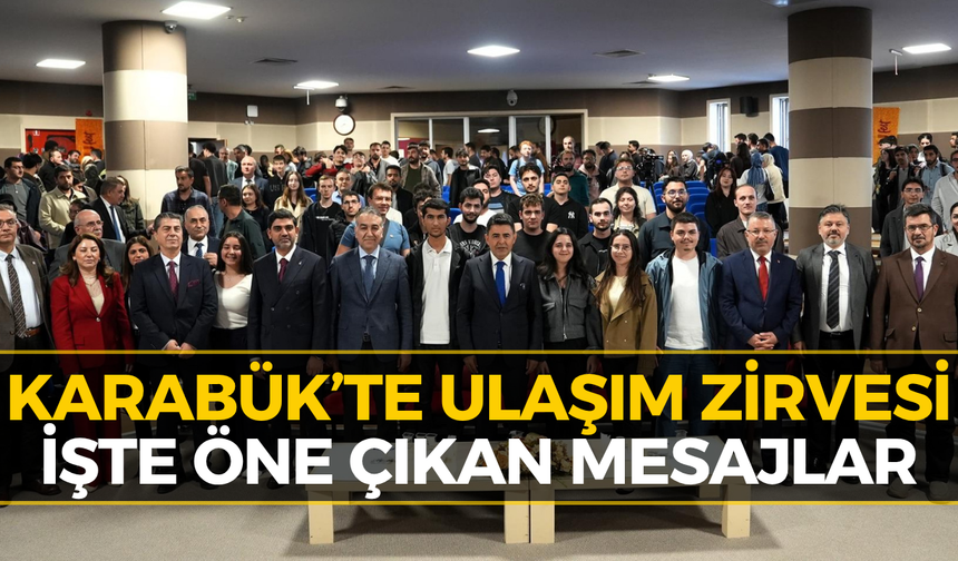Karabük UFEST’te Teknoloji ve Ulaşım Rüzgarı Esti