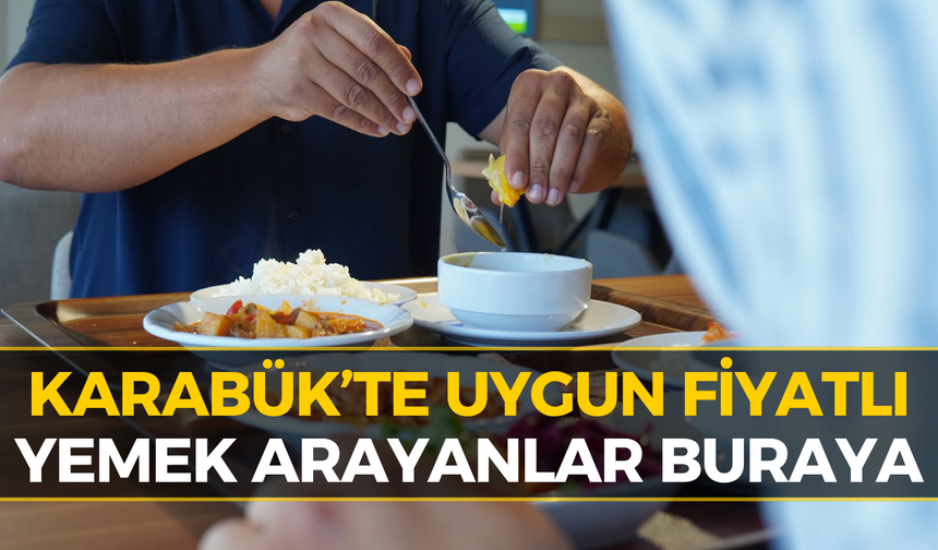 Karabük Belediyesi’nden Ekonomik Yemek Hamlesi