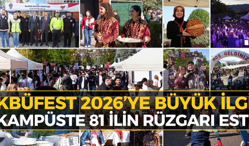 Karabük'te 81 İli Buluşturan Festival! İşte O Görüntüler