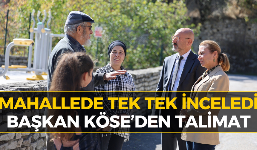 Safranbolu’da Başkan Elif Köse Sahaya İndi