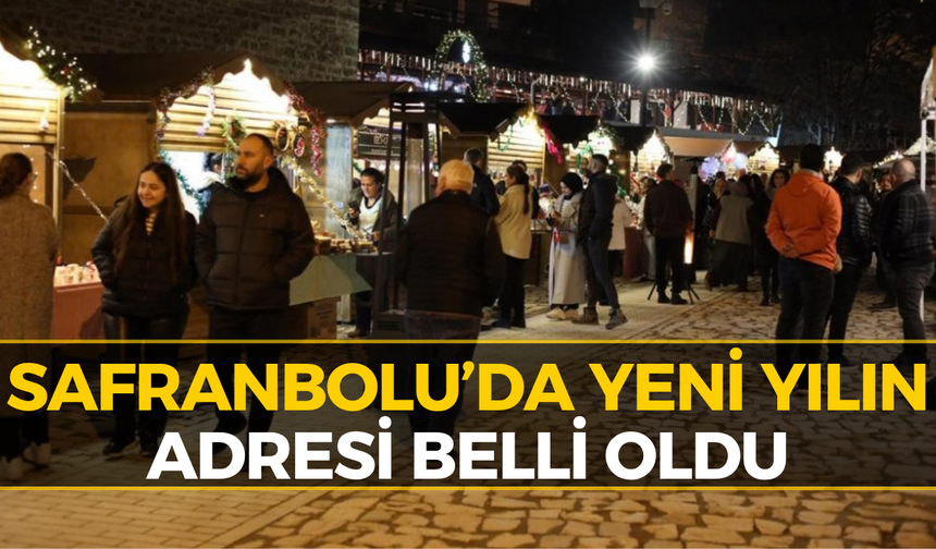Safranbolu’da Yılbaşı Panayırı İçin Geri Sayım