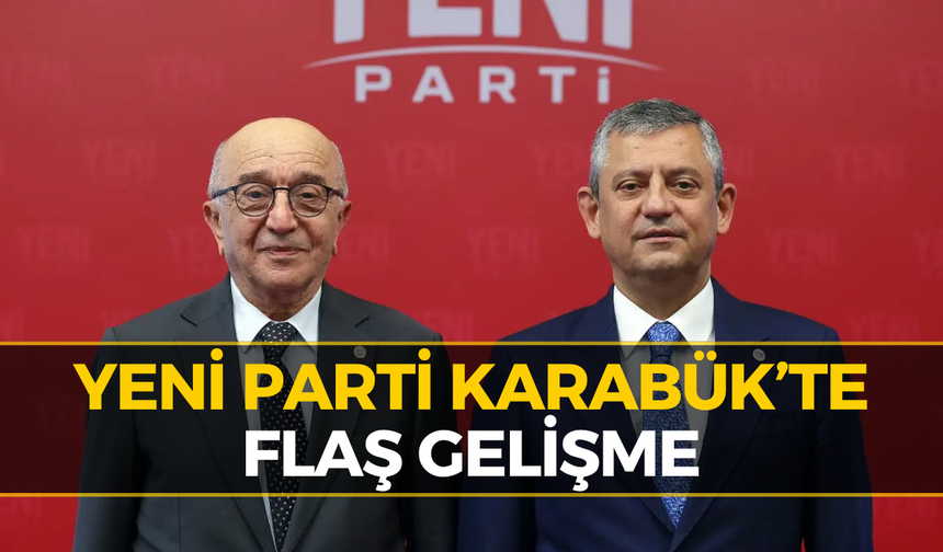 Karabük Siyasetinde Şok Gelişme: Yeni Parti'de Ayrılık...