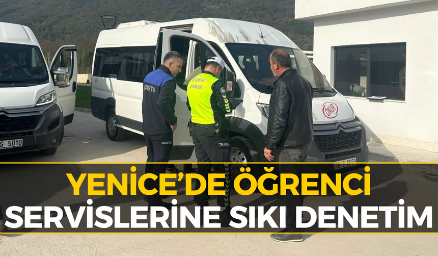 Yenice’de Okul Servisleri İçin Düğmeye Basıldı!