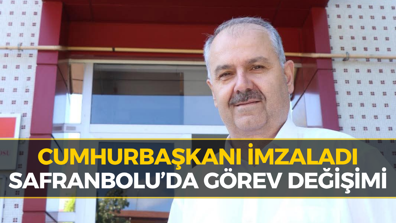 Safranbolu Müftüsü Aydın Bostancı’nın Yeni Adresi Belli Oldu