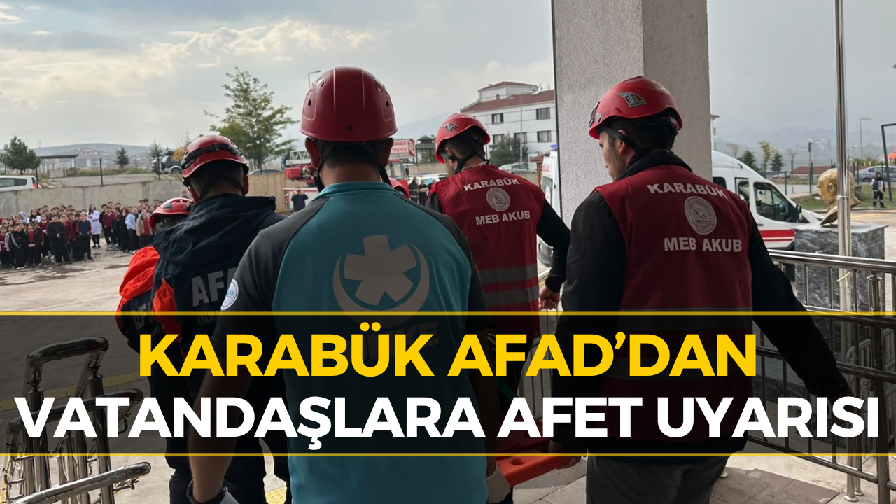 AFAD Karabük’te Sahaya İndi! İşte Yapılanlar