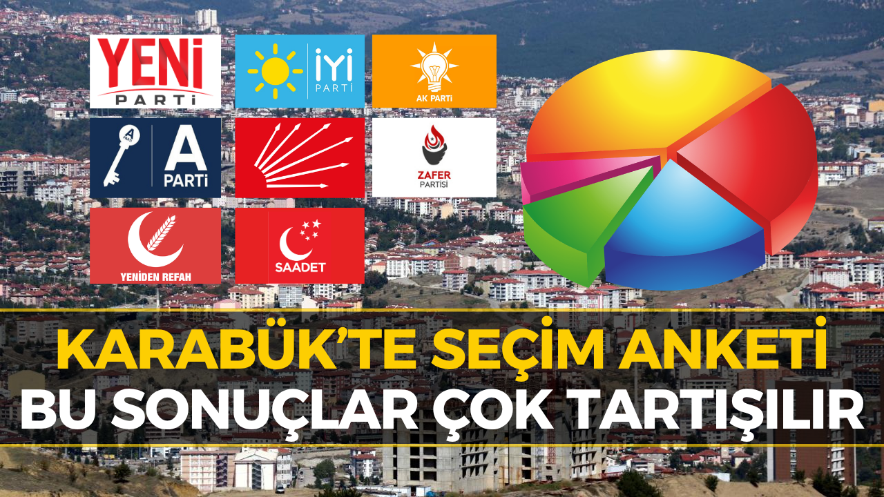 Karabük'te Seçimi Kim Kazanıyor? Karabük’teki Anket Gündem Oldu
