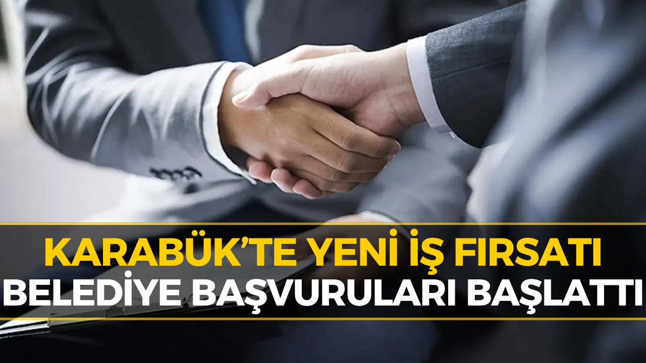 Karabük’te Personel Alımı: O Belediye Açıkladı...