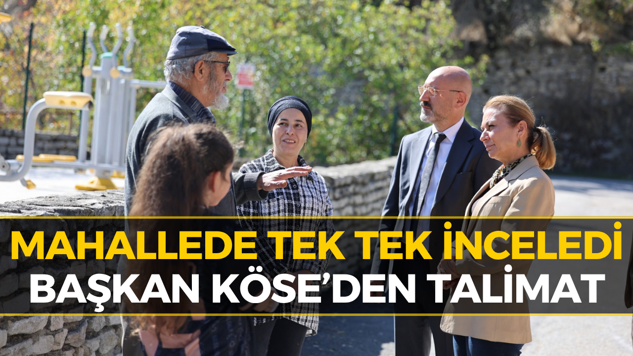 Safranbolu’da Başkan Elif Köse Sahaya İndi